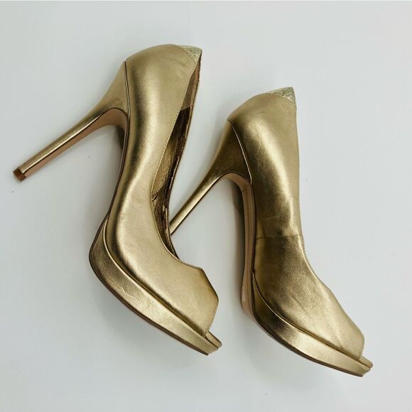 Sam Edelman Ella Gold pumps | size 8 - Picture 6 of 8